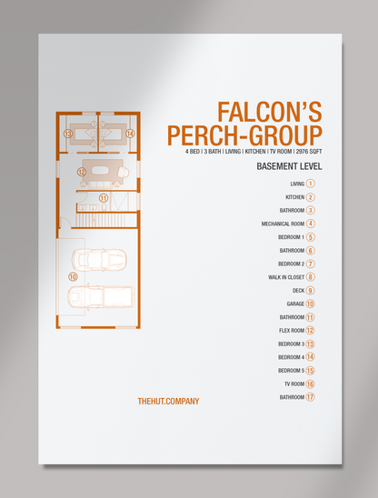 Falcon's Perch + Basement + Loft