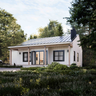 3d rendering house design, retirement home