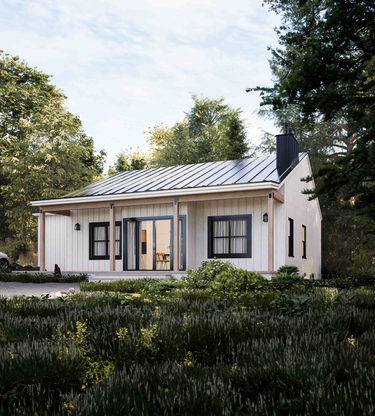 3d rendering house design, retirement home