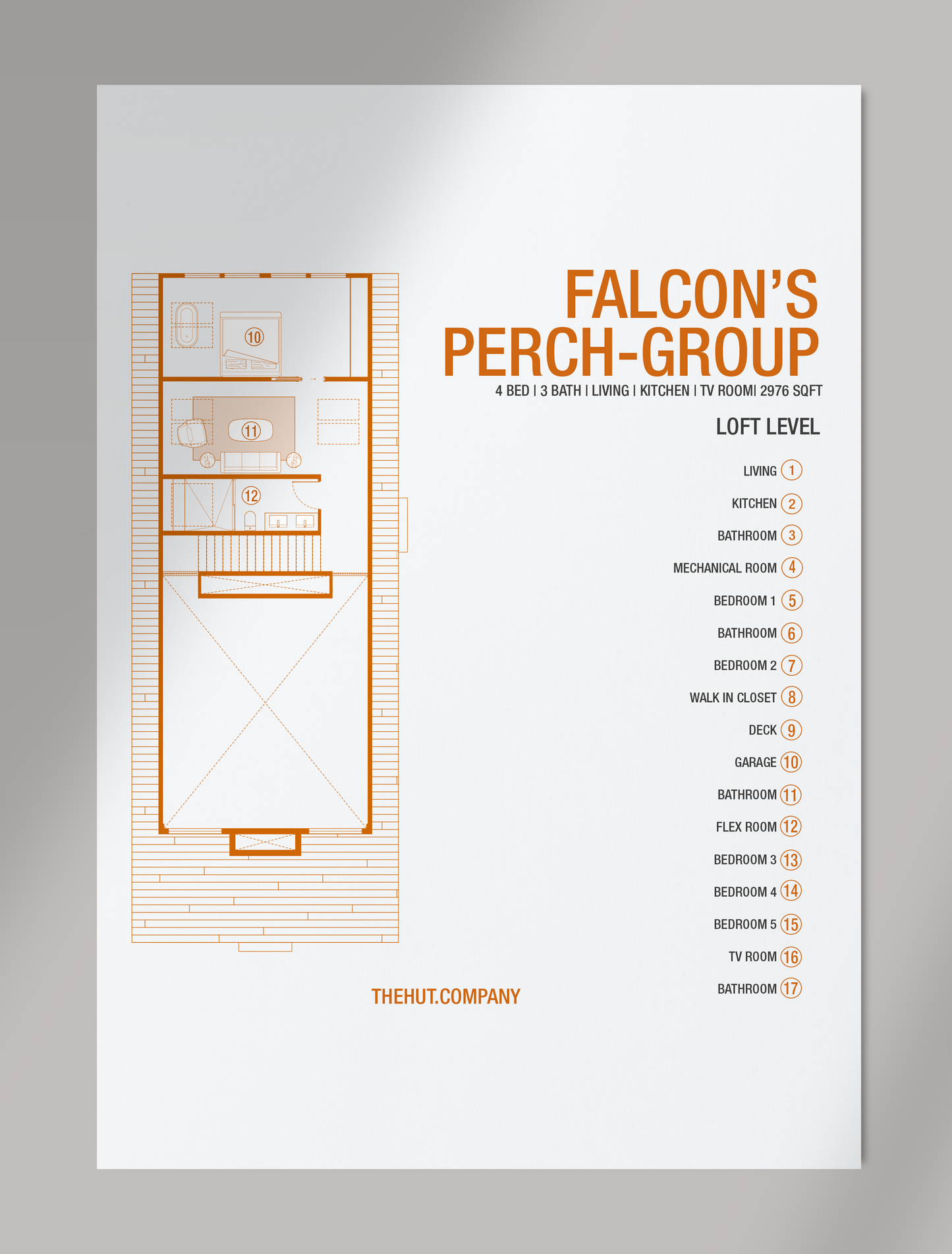 Falcon's Perch + Basement + Loft